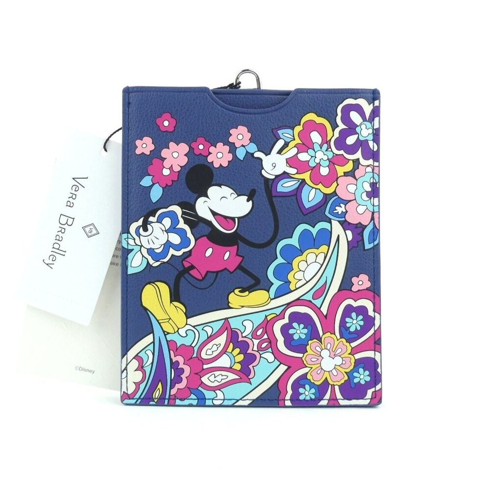 Vera Bradley Sensational Six Paisley RFID Passport Wallet NWT‎